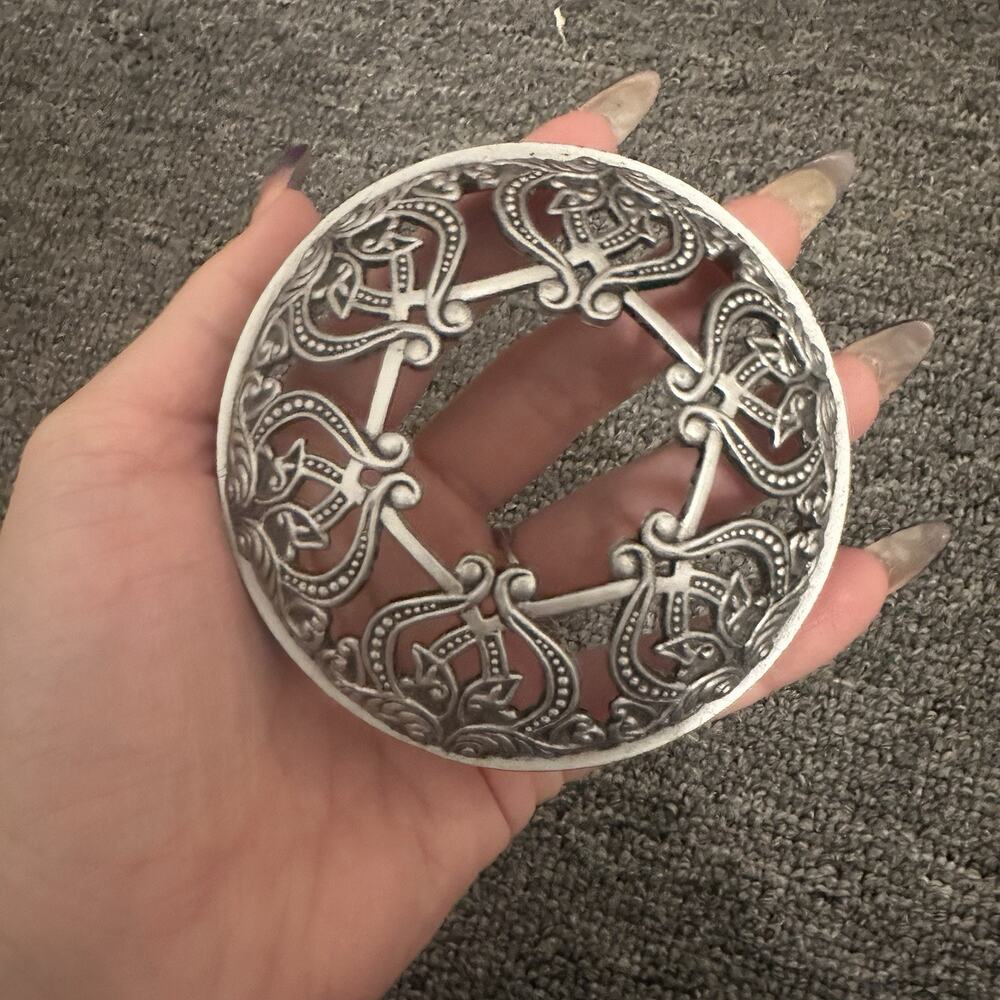 Yankee Candle ILLUMA Lid Topper Silver Color Scroll